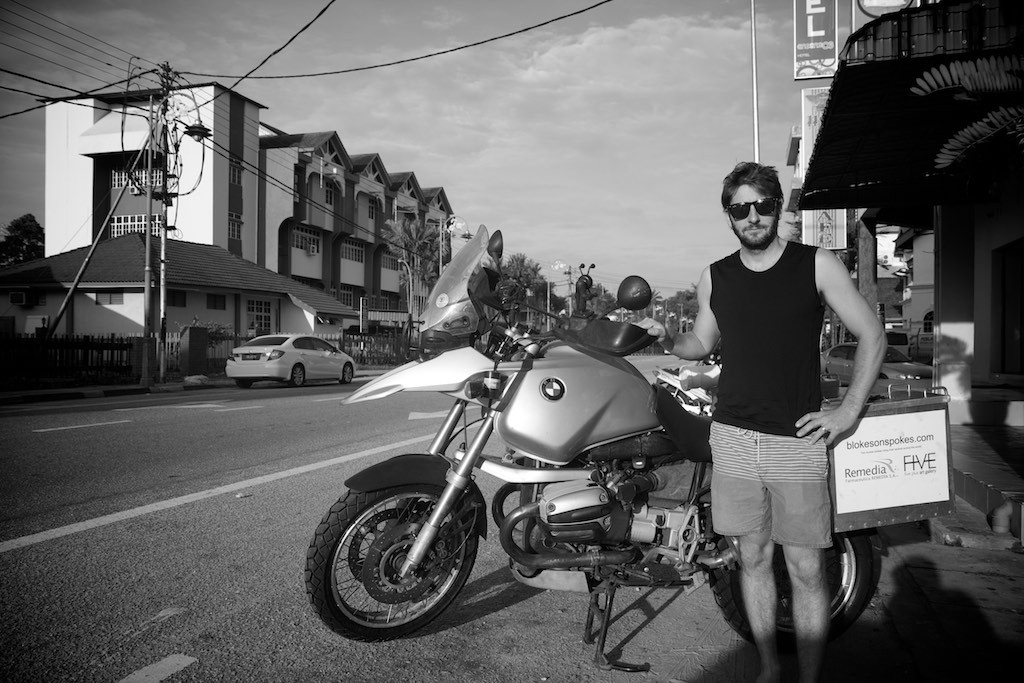 On the streets of Tapah, Malaysia