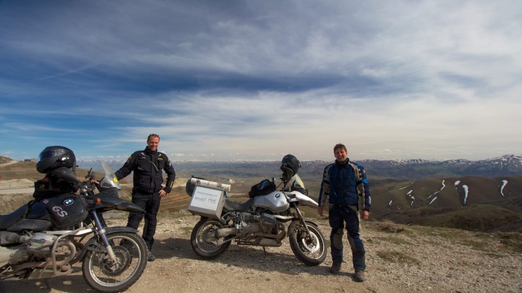 2,500 metres A.S.L Smiles all round