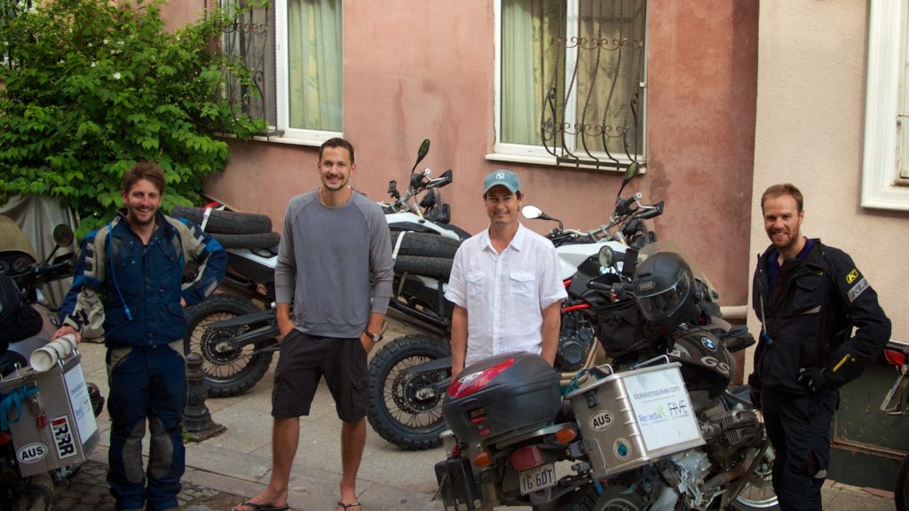 Our mates from trailing the horizons Bruce and Brad